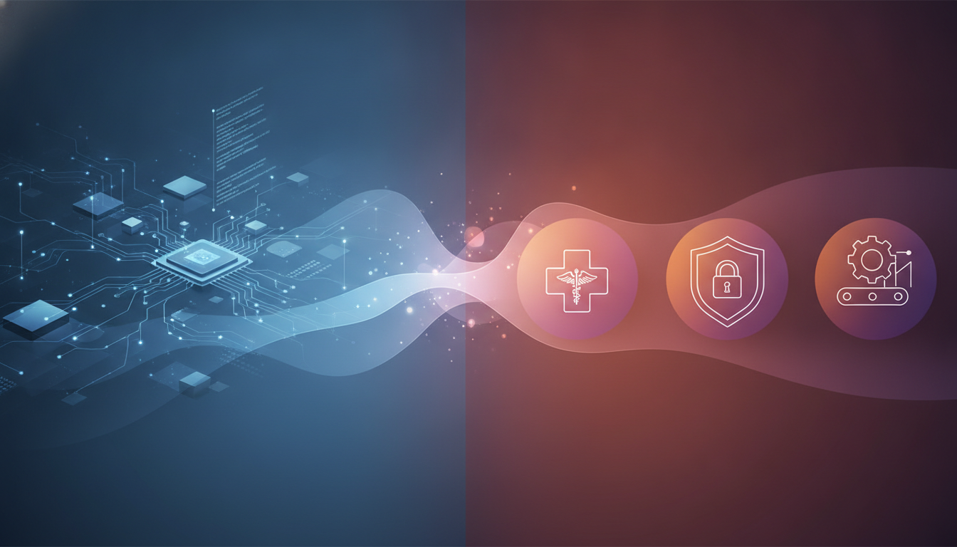 AI engineering evolving into diverse industry applications.