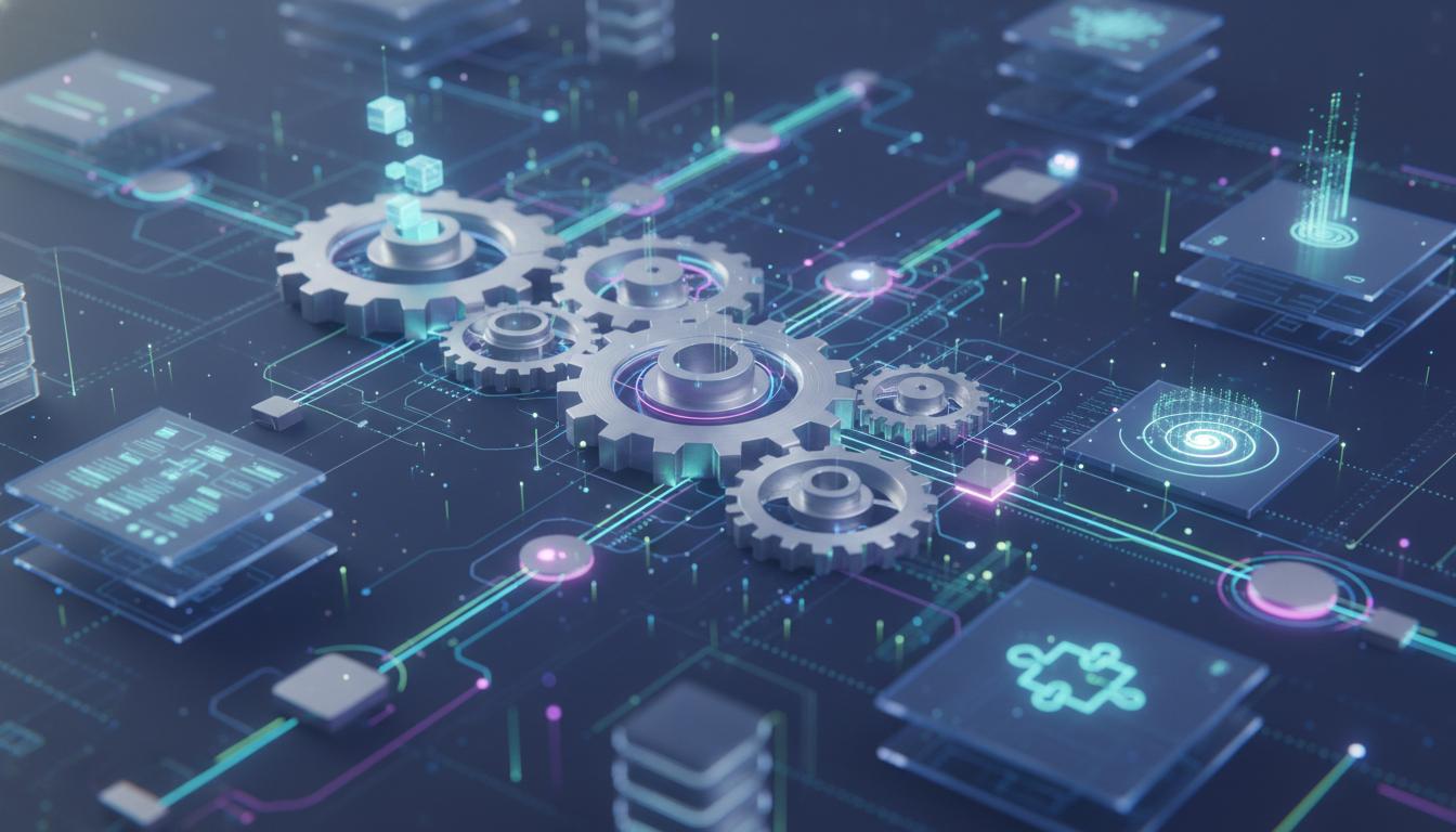Autonomous AI agents executing complex, multi-step tasks across integrated digital systems.